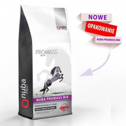 Nuba ProMass Mix - dodatek na przytycie - worek 20kg Nuba ProMass Mix - dodatek na przytycie - worek 20kg