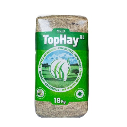 Siano Jopack Top Hay – odpylone siano łąkowe dla koni - 18 kg