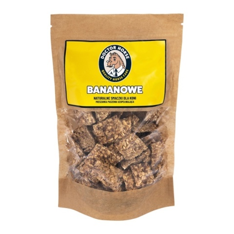 Bananowe – Naturalne Smaczki dla Koni 1L | Doctor Horse x Końska Cukierenka Bananowe – Naturalne Smaczki dla Koni 1L | Doctor Horse x Końska Cukierenka