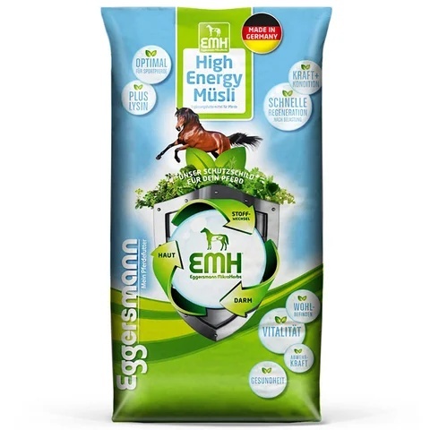 EMH High Energy Musli wysokoenergetyczne musli dla koni sportowych 20kg