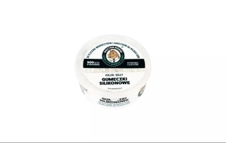 Gumeczki silikonowe do zaplatania warkoczyków i koreczków – Białe