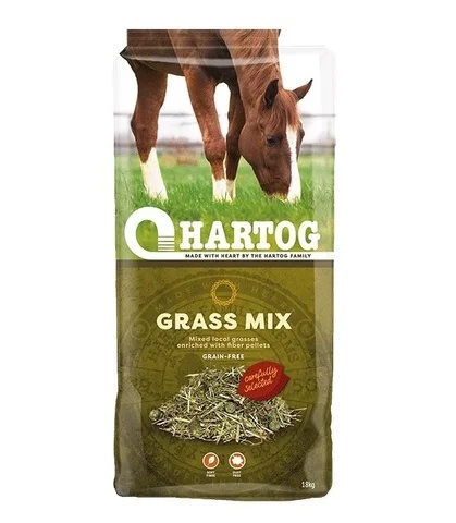 Hartog Grass Mix 18kg - Niskobiałkowa sieczka z traw