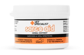 Jump It Sarco Aid – maść wspomagająca pielęgnację sarkoidów u koni 150 ml