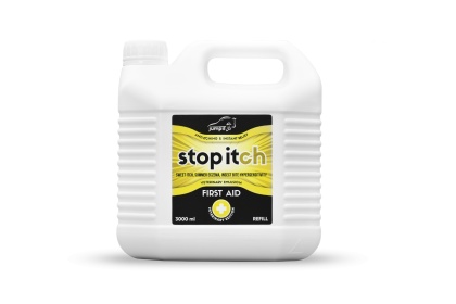 Jump It Stop Itch – emulsja łagodząca świąd i podrażnienia skóry koni - refill 3000 ml