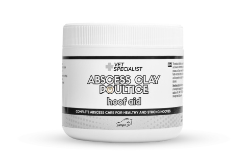 Jump It Together Abscess Clay Poultice – glinkowy okład na ropień kopyta konia 500 g