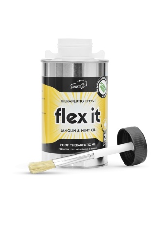 Jump It Together Flex It – teraupetyczny olej do kopyt konia 400 g
