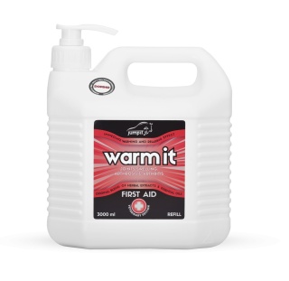 Jump It Warm It – żel rozgrzewający dla koni | 3000 ml