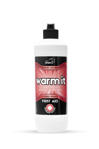 Jump It Warm It – żel rozgrzewający dla koni | 500 ml