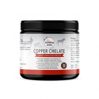 NuVena Copper Chelate 200g - miedź dla koni, chelat aminokwasowy