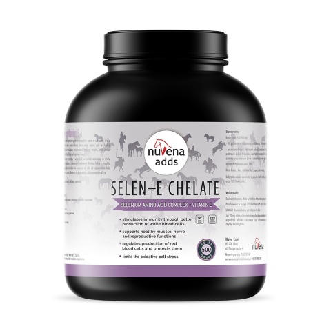 NuVena Chela Selen + E - 5kg - chelat selenu z witaminą E dla koni