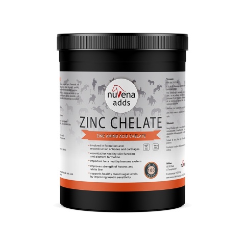 NuVena Zinc Chelate 550g - cynk dla koni, chelat aminokwasowy