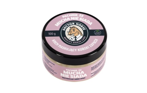 Pachnie, że mucha nie siada w kremie - produkt maskujący zapach koński: 100g Pachnie, że mucha nie siada w kremie - produkt maskujący zapach koński: 100g