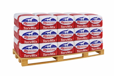 Paleta Ściółka TorfMIX (mieszanka torfowo wiórowa) waga 30 kg - 18szt