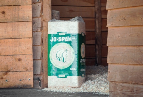 Paleta Ściółka trocinowa Jopack XL (świerkowa) 18 kg - 18 szt