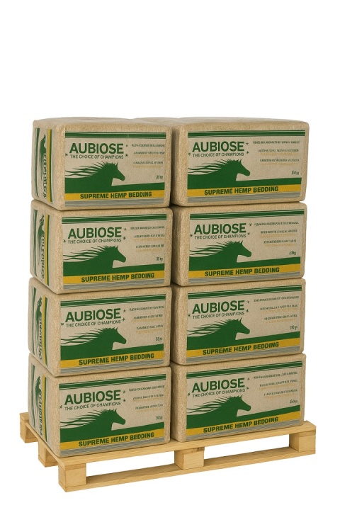 Półpaleta Ściółka konopna AUBIOSE 20kg - 6szt