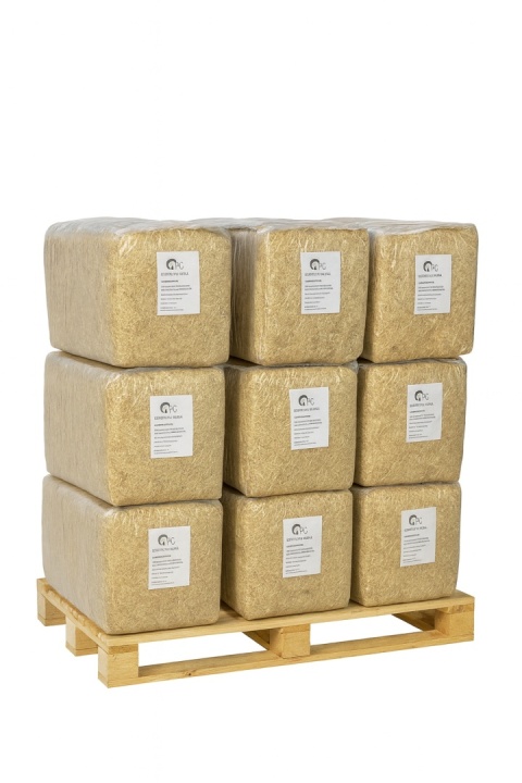 Półpaleta Sieczka ze słomy pszennej 19 kg - 6szt