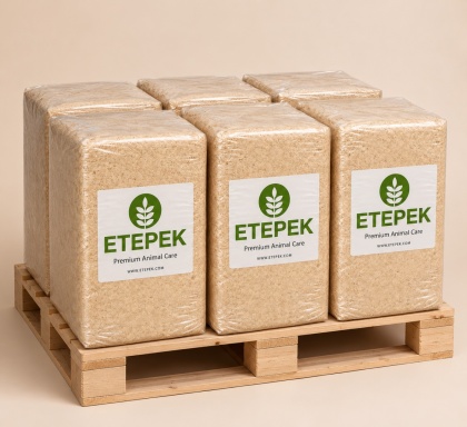 Półpaleta Trociny Etepek 400 l 20 kg – ściółka trocinowa dla koni i zwierząt - 6szt