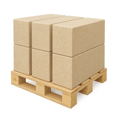 Półpaleta Trociny odpylone ECO XL 400 l 6 szt