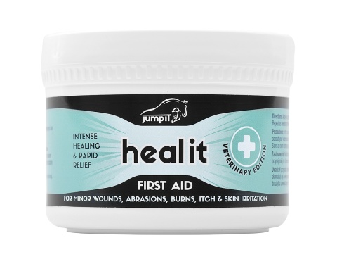 Jump It Together Heal It – okluzyjna maść gojąca na rany i otarcia dla koni 250 ml