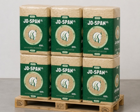 Półpaleta Ściółka trocinowa Jopack XL (świerkowa) 18 kg - 6szt