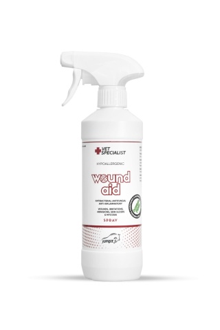 Jump It Wound Aid – preparat do pielęgnacji i zabezpieczania ran u koni 500 ml