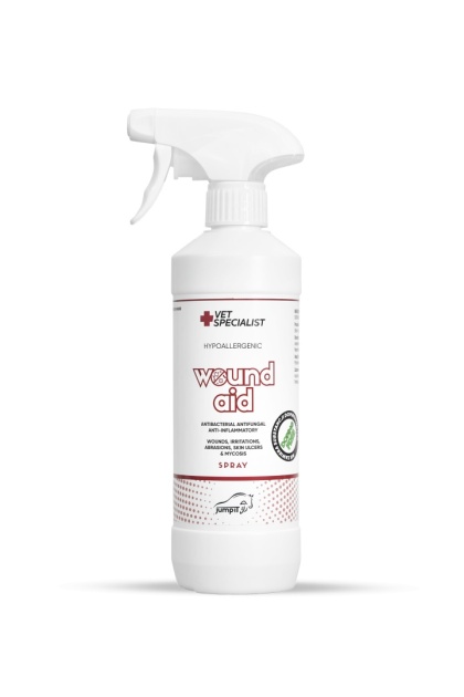 Jump It Wound Aid – preparat do pielęgnacji i zabezpieczania ran u koni 500 ml
